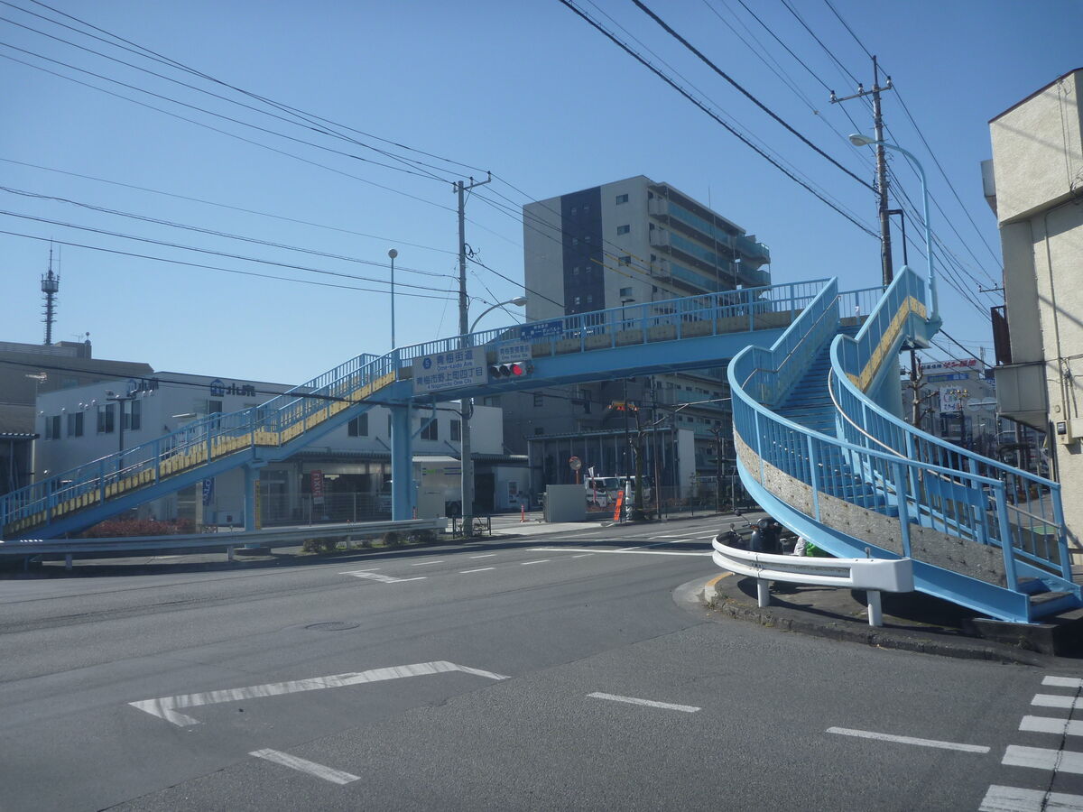 野上歩道橋維持工事(塗装補修)